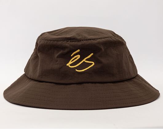 Klobouk éS Es Bucket Hat Brown