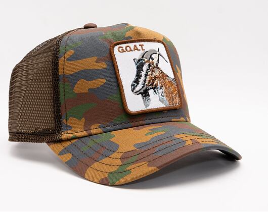Kšiltovka Goorin - GOAT Clay Henry - Brown - Camo