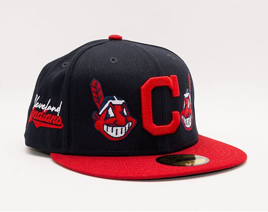 New Era × Adam Wave 59FIFTY MLB “Banned” Cleveland Indians Fitted