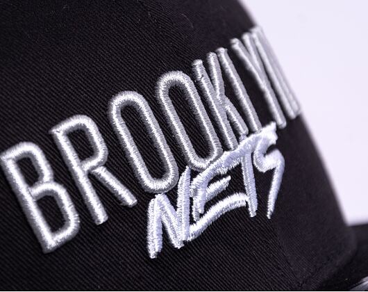 Kšiltovka New Era 9FIFTY NBA Script Team Brooklyn Nets Black