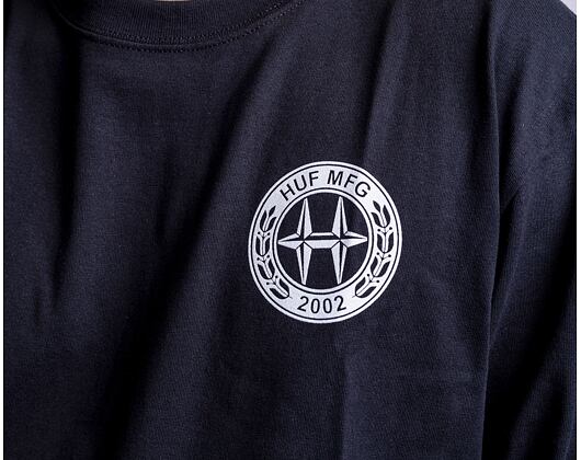 Triko HUF Downtown Spinning Longsleeve Black