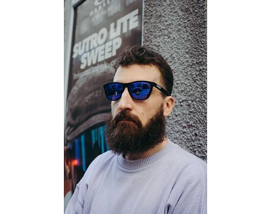 Sluneční Brýle Oakley Frogskins Matte Black/Prizm Violet OO9013-H655
