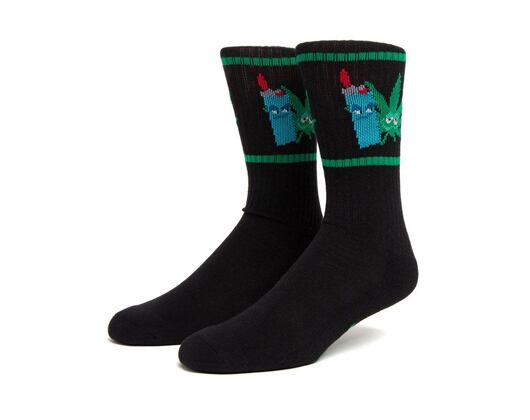 Ponožky HUF Frenemies Sock Black