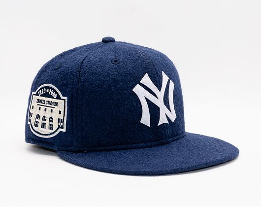 Kšiltovka New Era 59FIFTY MLB Wool New York Yankees Cooperstown Navy
