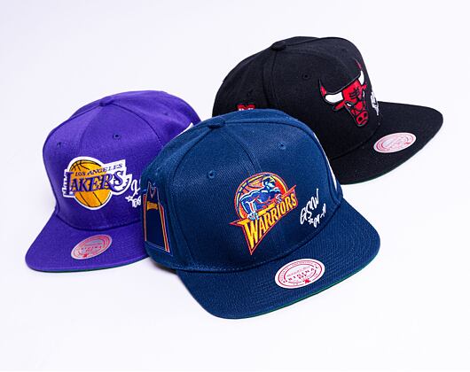 Kšiltovka Mitchell & Ness JERSEY LOVE SNAPBACK HWC GOLDEN STATE WARRIORS Blue