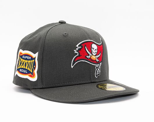 Kšiltovka New Era 59FIFTY NFL Side Patch Tampa Bay Buccaneers Charcoal