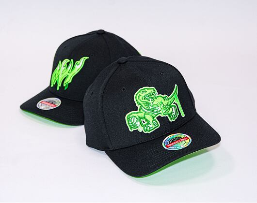 Kšiltovka Mitchell & Ness HWC Slime Drip Classic Red Toronto Raptors Black