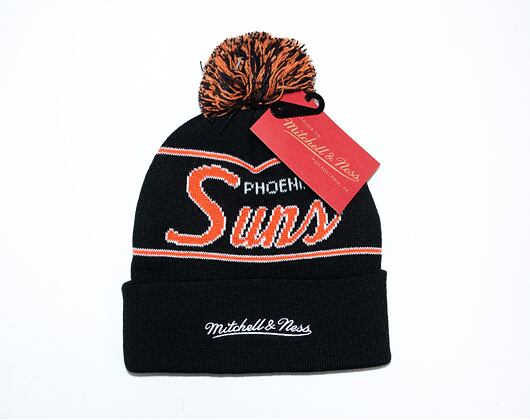 Kulich Mitchell & Ness SCRIPT POM BEANIE HWC Phoenix Suns Black