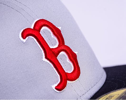 Kšiltovka New Era 59FIFTY MLB Series 5 Boston Red Sox Grey