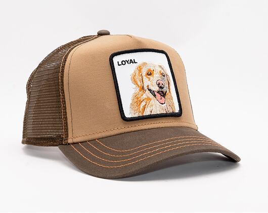 Kšiltovka Goorin Bros The Loyal Dog Trucker Brown