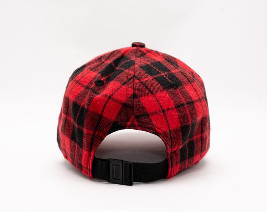 Kšiltovka New Era 9FORTY MLB Plaid  Boston Red Sox Scarlet Red