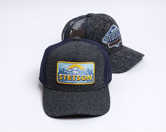 Kšiltovka Stetson Trucker Cap Polar Bear