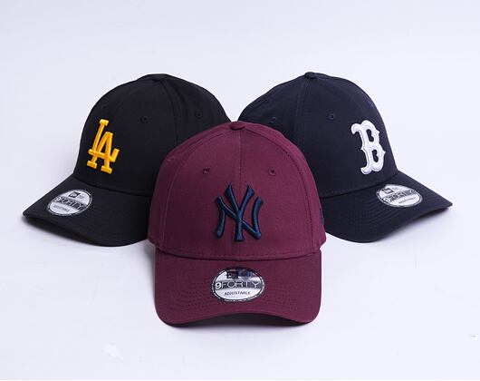 Kšiltovka New Era 9FORTY MLB League Essential New York Yankees Maroon
