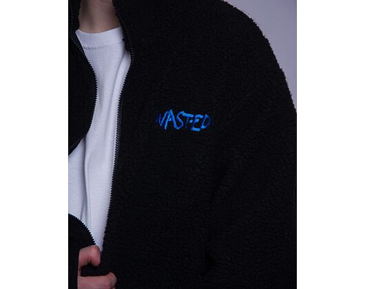 Bunda  Wasted Paris Jacket Pierce Sherpa - Black