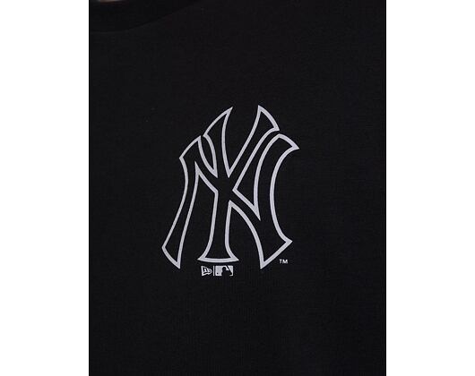 Triko New Era Oversized Back Print Graphic Tee New York Yankees Black/White