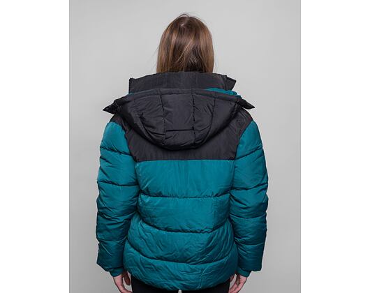 Dámská Bunda Karl Kani Retro Puffer Jacket dark green/black