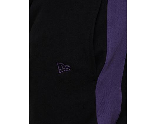 Tepláky New Era NBA Panel Joggerss Los Angeles Lakers Black/Purple