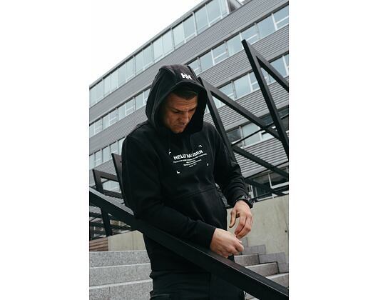 Mikina Helly Hansen Move Sweat Hoodie 990 Black