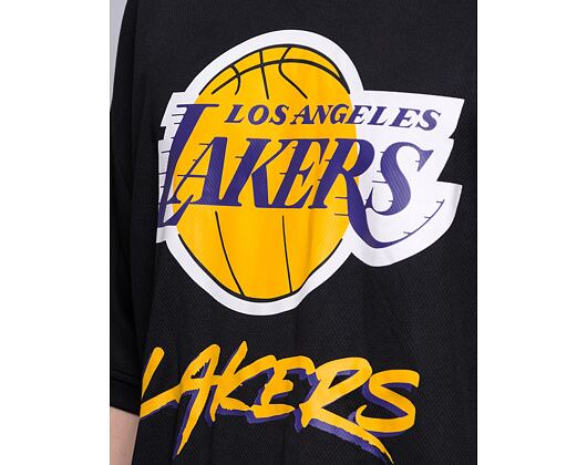 Triko New Era NBA Script Mesh Tee Los Angeles Lakers