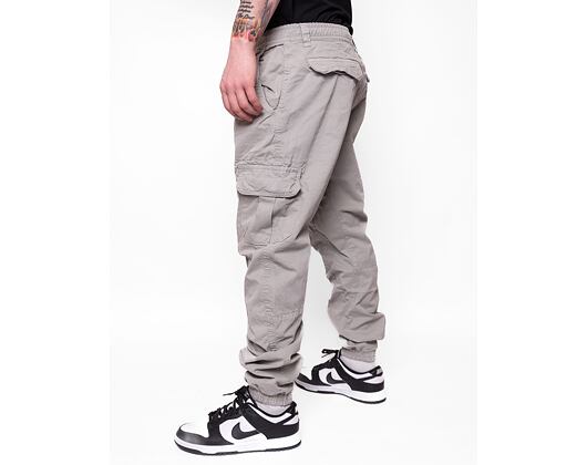 Kalhoty Urban Classics Cargo Jogging Pants Wolf Grey