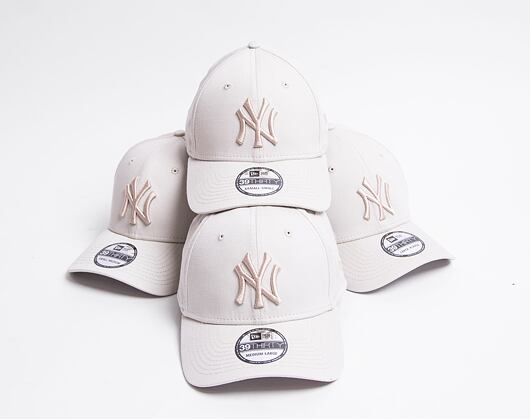 Kšiltovka New Era - 39THIRTY League Essential - NY Yankees - Stone