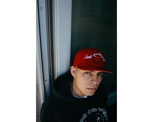 Kšiltovka New Era 59FIFTY NBA Just Don Miami Heat Red