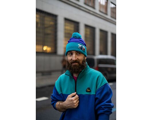 Kulich Mitchell & Ness TWO TONE POM BEANIE HWC San Antonio Spurs Teal