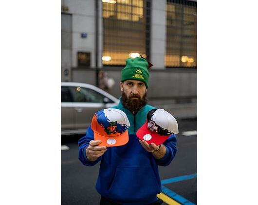 Kšiltovka Mitchell & Ness PAINTBRUSH SNAPBACK University Of Florida White / Orange