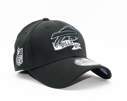 Kšiltovka New Era 39THIRTY NFL22 Sideline Buffalo Bills Black / White