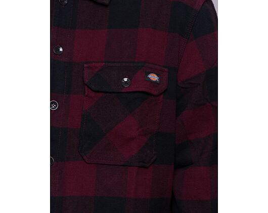 Košile Dickies New Sacramento Shirt Maroon