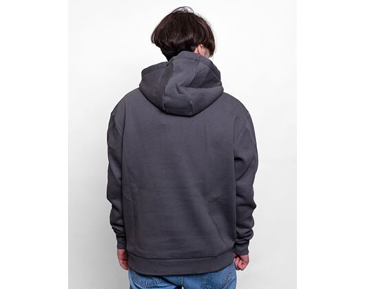 Mikina Karl Kani Small Signature Essential Zip Hoodie dark grey