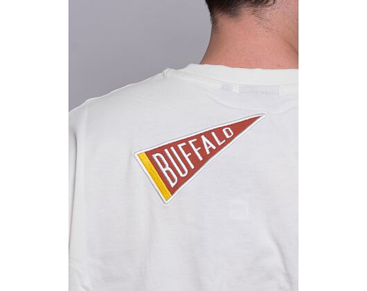 Triko New Era Heritage Patch Oversized Tee Off White / Navy