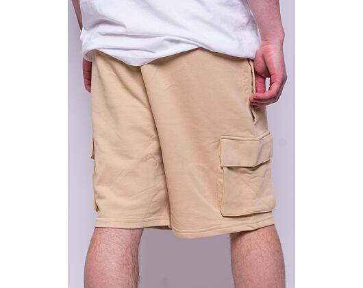 Kraťasy New Era Essentials Cargo Shorts Oat Milk / Black