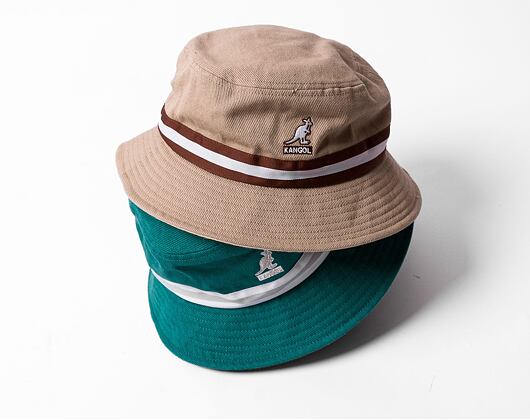 Klobouk Kangol Stripe Lahinch Oat