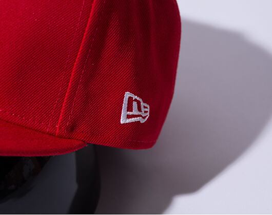 Kšiltovka New Era - MLB Basic 59FIFTY - LA Dodgers - Scarlet / White