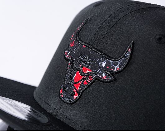 Kšiltovka New Era 9FIFTY NBA Print Infill Chicago Bulls Black