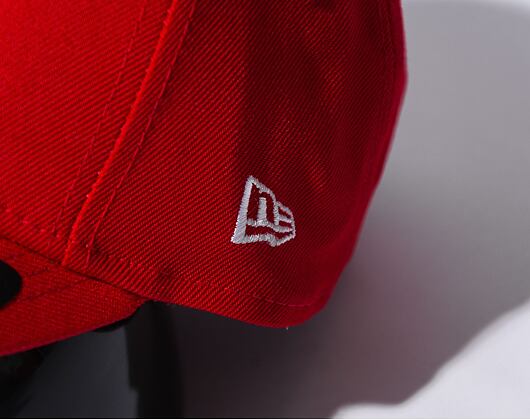 Dětská kšiltovka New Era 9FORTY Kids Script  Scarlet