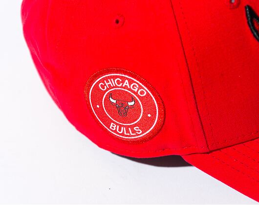 Kšiltovka New Era 9FORTY NBA Team Side Patch Chicago Bulls Red