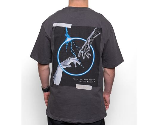 Triko Karl Kani Woven Signature Metaverse Tee athracite
