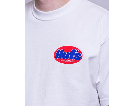 Triko HUF Liquormart T-Shirt White