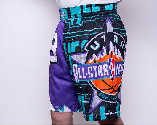 Kraťasy Mitchell & Ness Jumbotron 3.0 Shorts ALL STAR (NBA) Multi / White