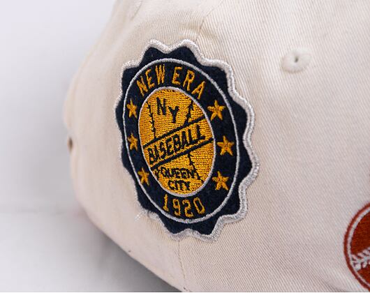 Kšiltovka New Era Heritage 9TWENTY All Over Patch  Off White / Black