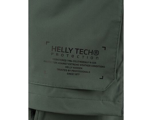 Bunda Helly Hansen Move Hooded Rain Jacket Spruce