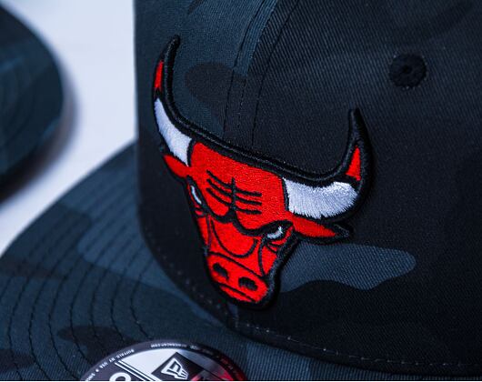 Dětská kšiltovka New Era 9FIFTY Kids NBA Y Team Camo Chicago Bulls Midnite Camo