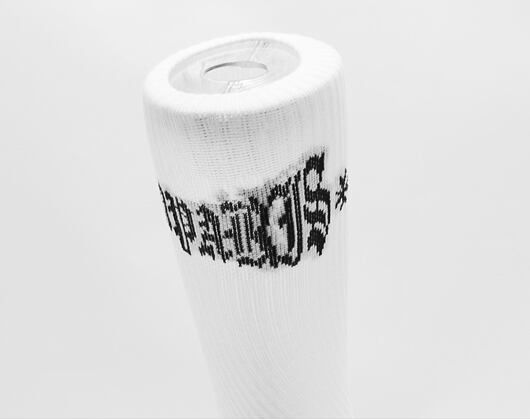 Ponožky Wasted Paris London Cross White