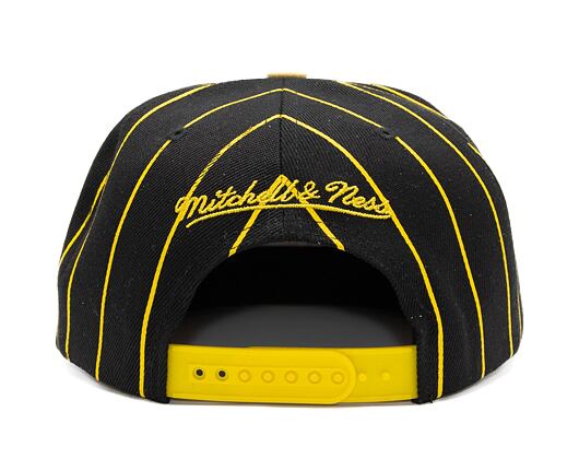 Kšiltovka Mitchell & Ness NHL TEAM PIN SNAPBACK PENGUINS Black