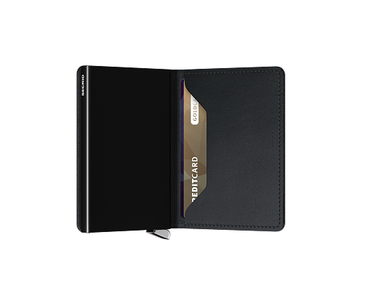 Secrid Premium Slimwallet Emboss Lines Black