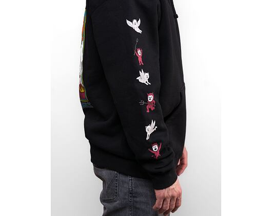 Mikina RIP N DIP Heaven On Earth Hoodie Black