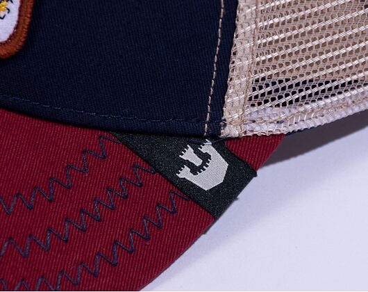 Kšiltovka Goorin - The Freedom Eagle Trucker - Indigo