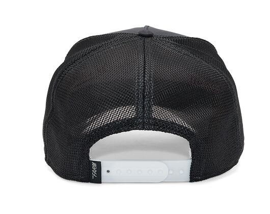 Kšiltovka Goorin - Back off Buzzard Trucker - Black